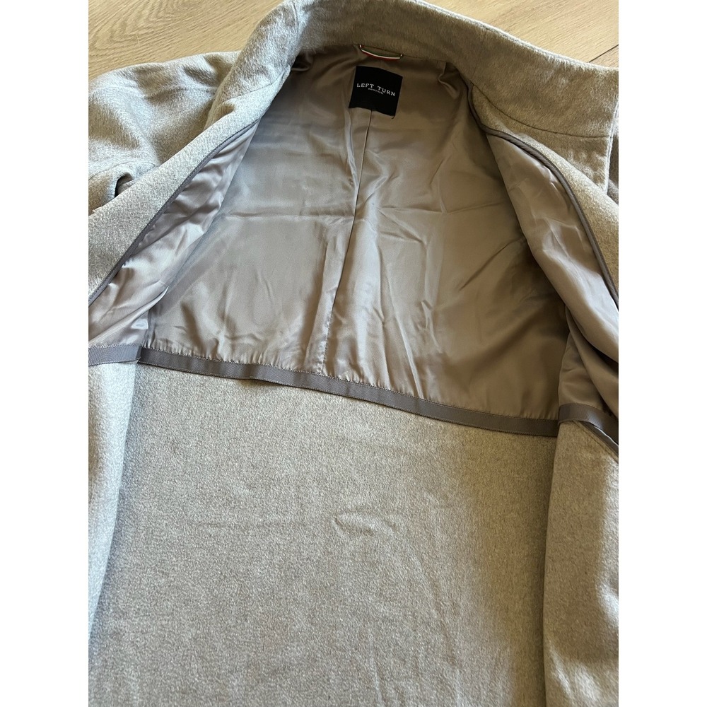 LEFT TURN NEW YORK Women's 100% Cashmere Wool Blend Coat - Picture 7 of 9